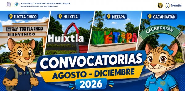 Convocatoria: Cursos Autofinanciables de Inglés Sabatinos en Extensiones, Ciclo Agosto - Diciembre 2026