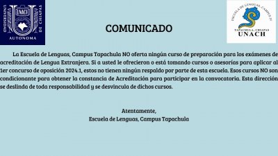 Comunicado Importante Acreditación