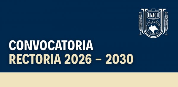 Convocatoria Rectoría 2026 - 2030